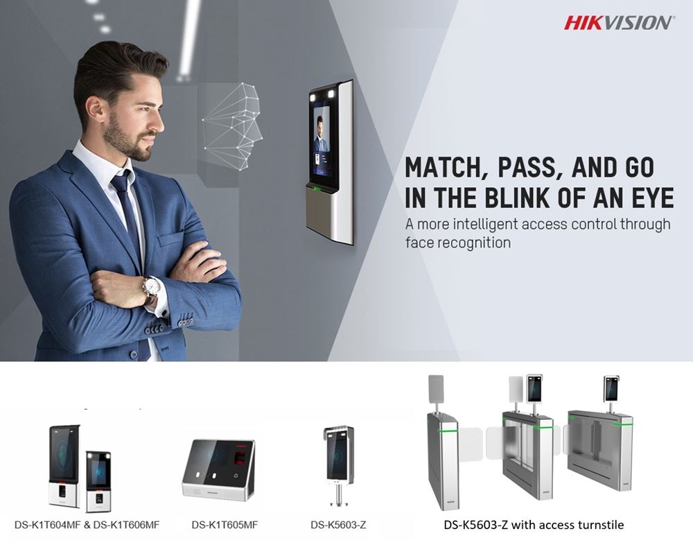 Hikvision launches face recognition terminals